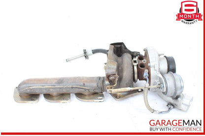 11-16 Mercedes X166 GL550 GL450 Left Turbocharger Turbo Charger Manifold OEM