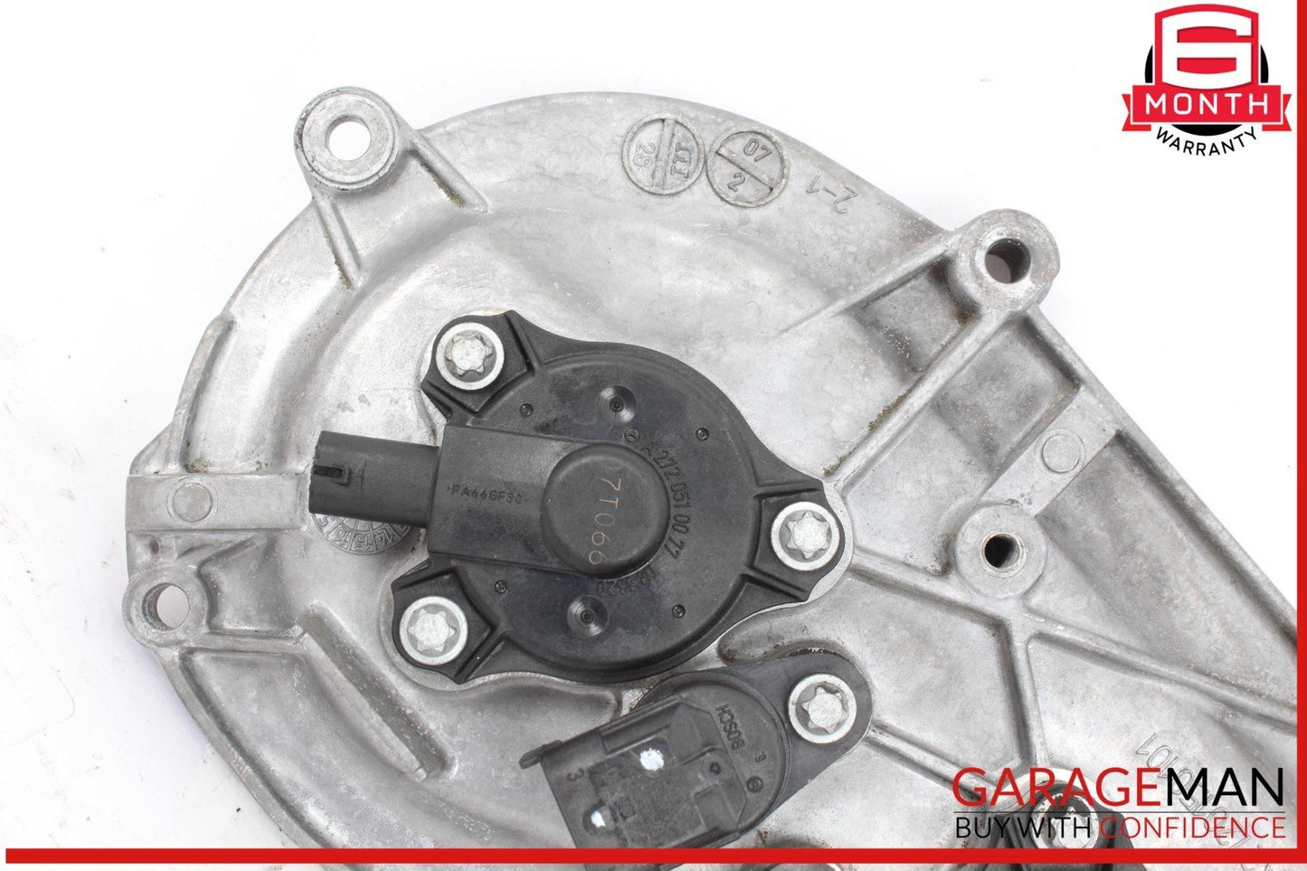 05-13 Mercedes W164 ML350 4MATIC Front Right Engine Timing Chain Cover Plate OEM