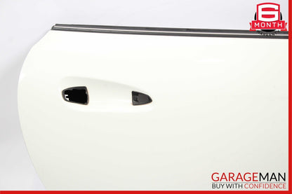 12-20 Mercedes R172 SLK250 Front Right Side Exterior Door Shell Calcite White