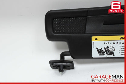 12-20 Mercedes R172 SLK350 Front Left Side Sun Visor Shade Sunvisor Cover OEM