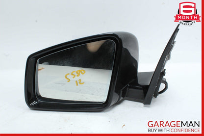10-13 Mercedes W221 S550 S350 Front Left Side Mirror Door Rear View Black