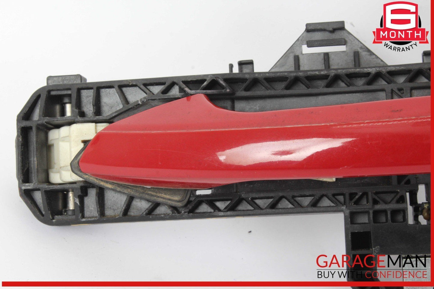 10-13 Mercedes W212 E350 Front Left Driver Side Exterior Door Handle Red OEM