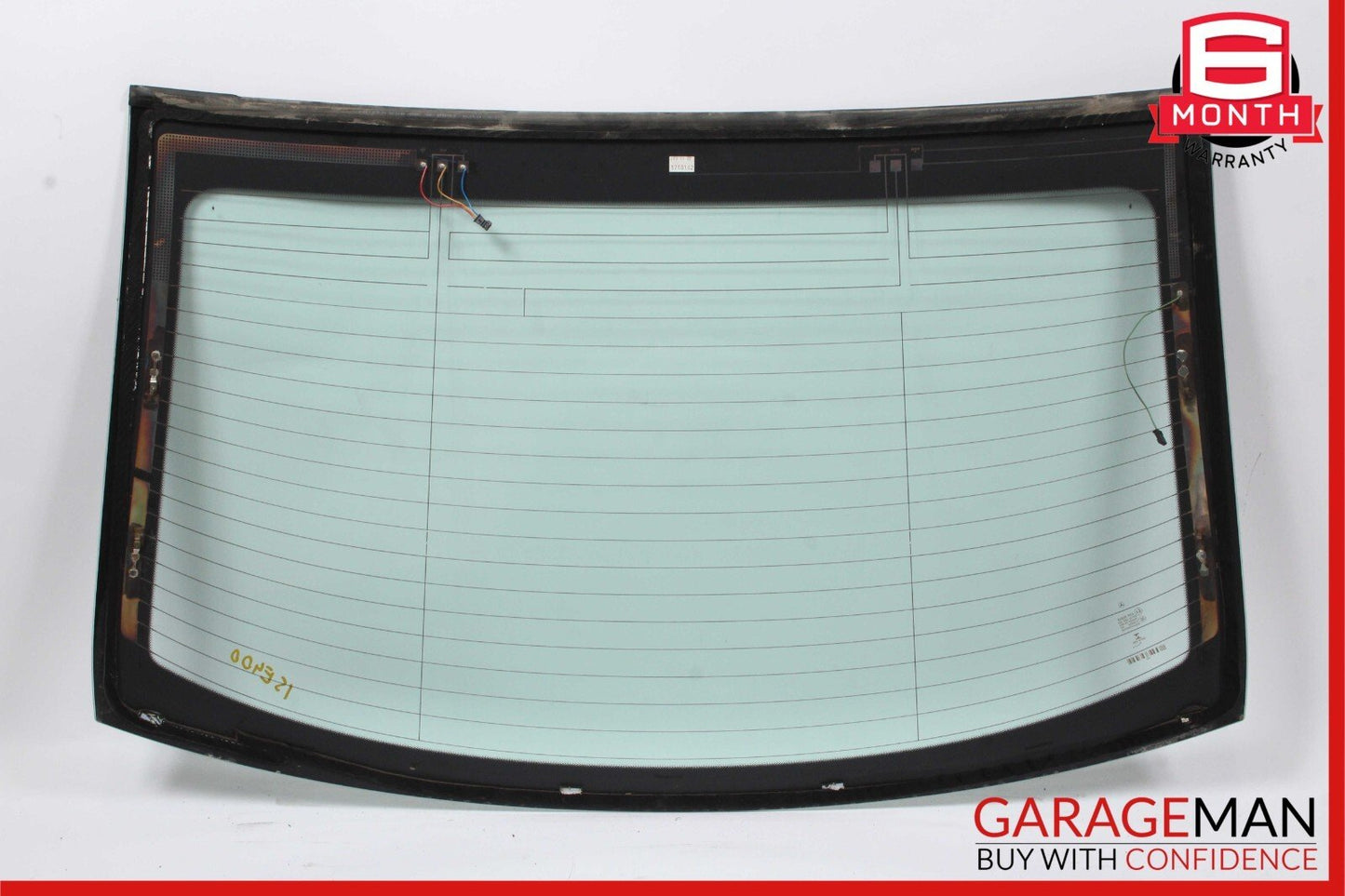 10-17 Mercedes W204 C250 E400 Coupe Rear Back Windshield Window Glass Panel