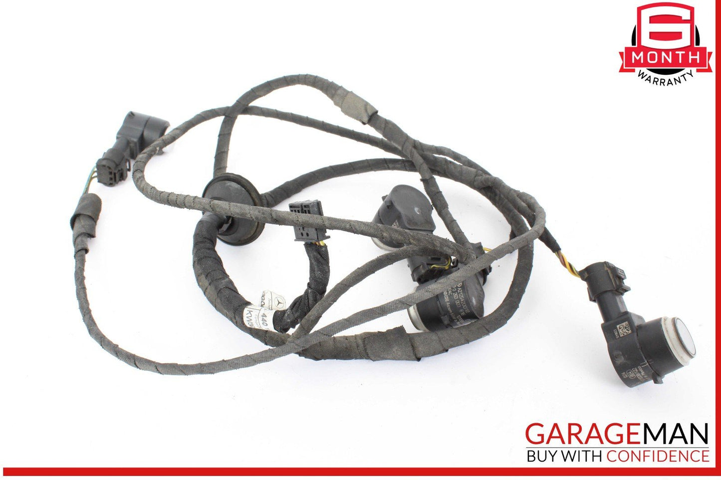 10-13 Mercedes W221 S550 S600 Rear Bumper Parktronic Wire Harness Cable OEM