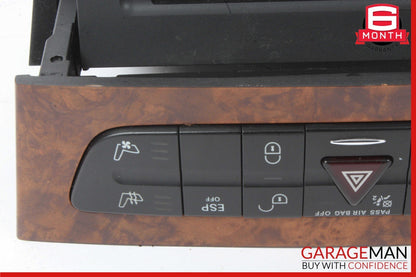 06-11 Mercedes W219 CLS63 AMG Hazard Light Control Door Lock Switch Panel Assy
