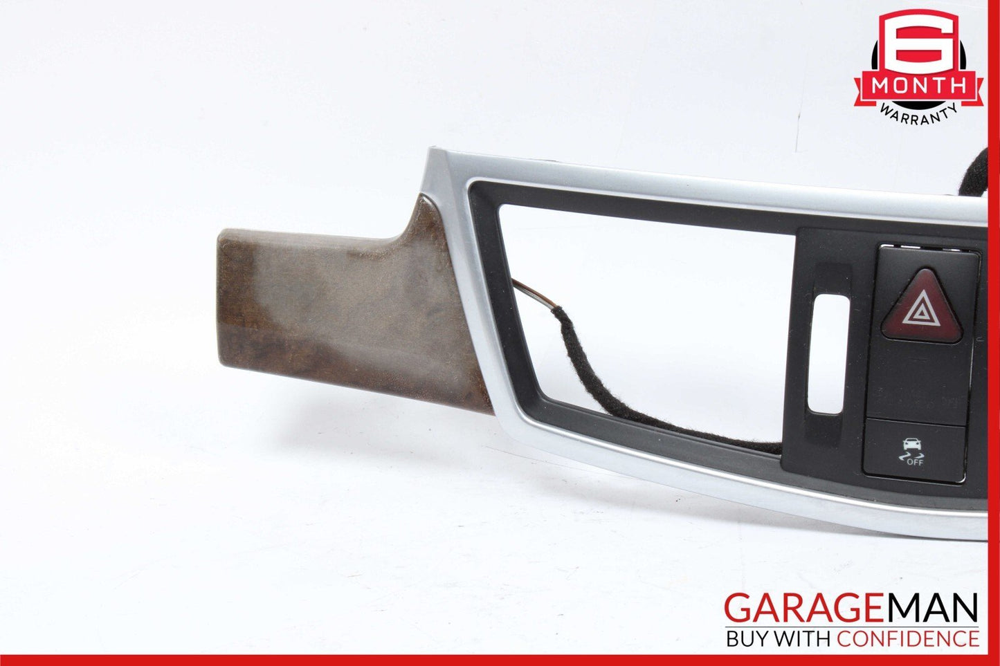 10-13 Mercedes W212 E350 E500 Dashboard Dash AC A/C Air Vent CenterÂ Trim Wood