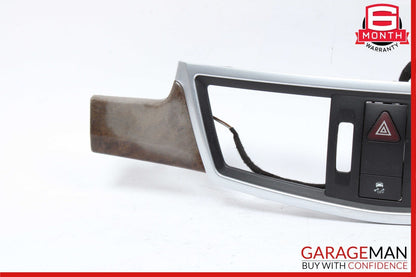 10-13 Mercedes W212 E350 E500 Dashboard Dash AC A/C Air Vent CenterÂ Trim Wood