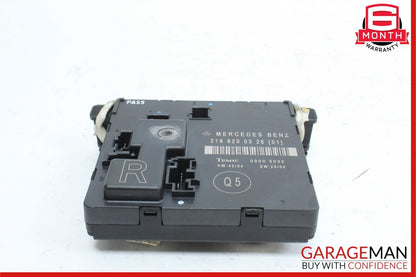 06-11 Mercedes W219 CLS550 CLS55 AMG Rear Right Side Door Control Module OEM