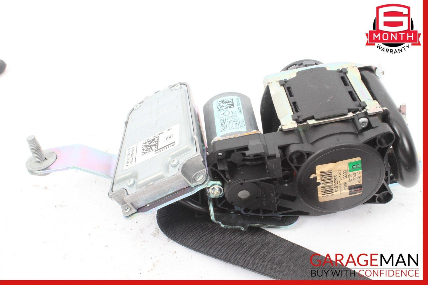 10-13 Mercedes W212 E250 E350 Front Right Seat Belt Seatbelt Retractor Black OEM