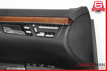 08-09 Mercedes W221 S63 AMG Front Left Driver Side Interior Door Panel OEM