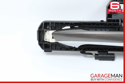 10-13 Mercedes W212 E350 E63 Rear / Front Right Side Exterior Door Handle Gray