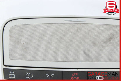 07-09 Mercedes W221 S550 CL550 Overhead Dome Light Sunroof Control Grey OEM