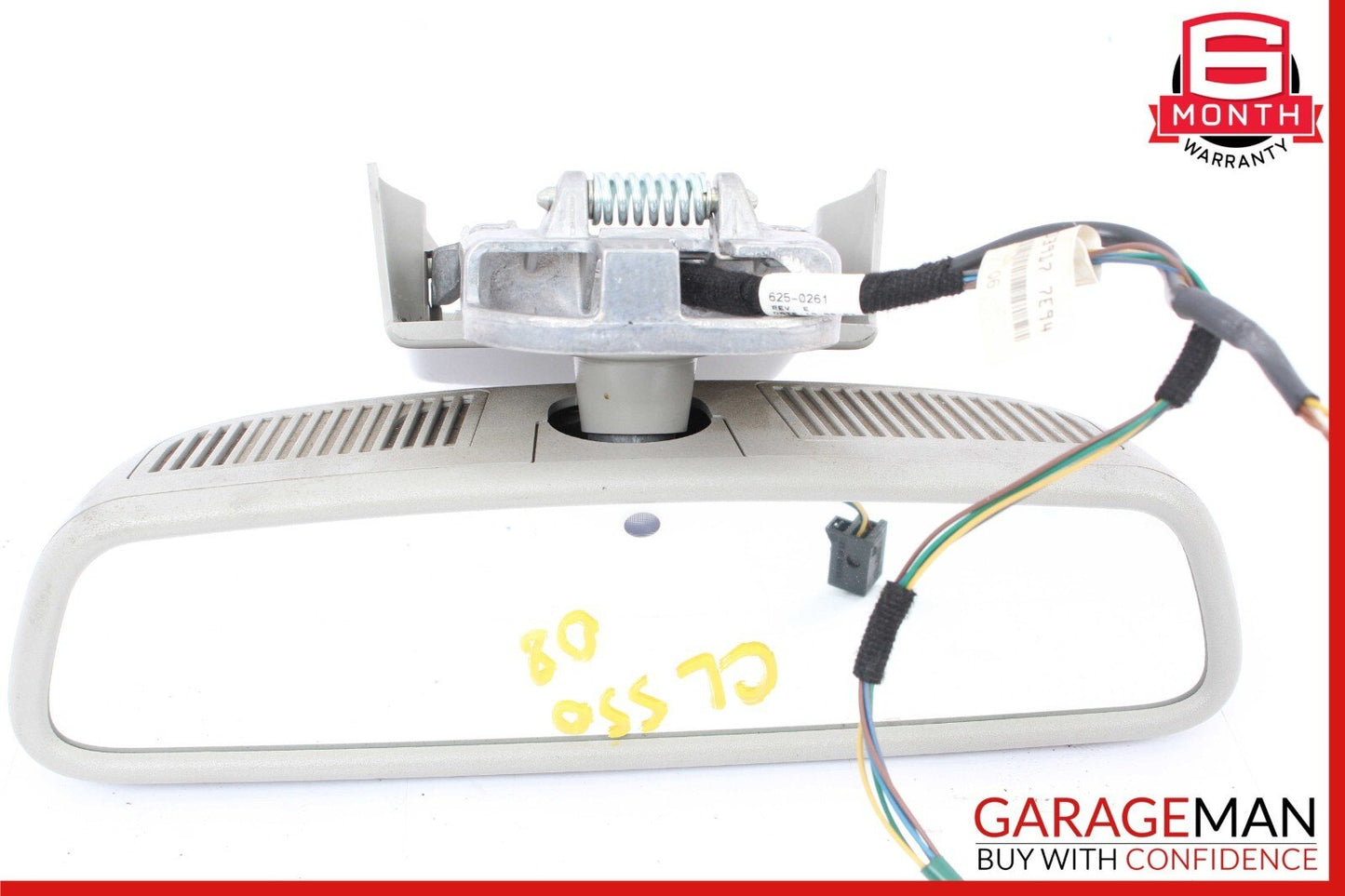 07-13 Mercedes W216 CL550 CL600 CL65 AMG Interior Upper Rear View Mirror Gray