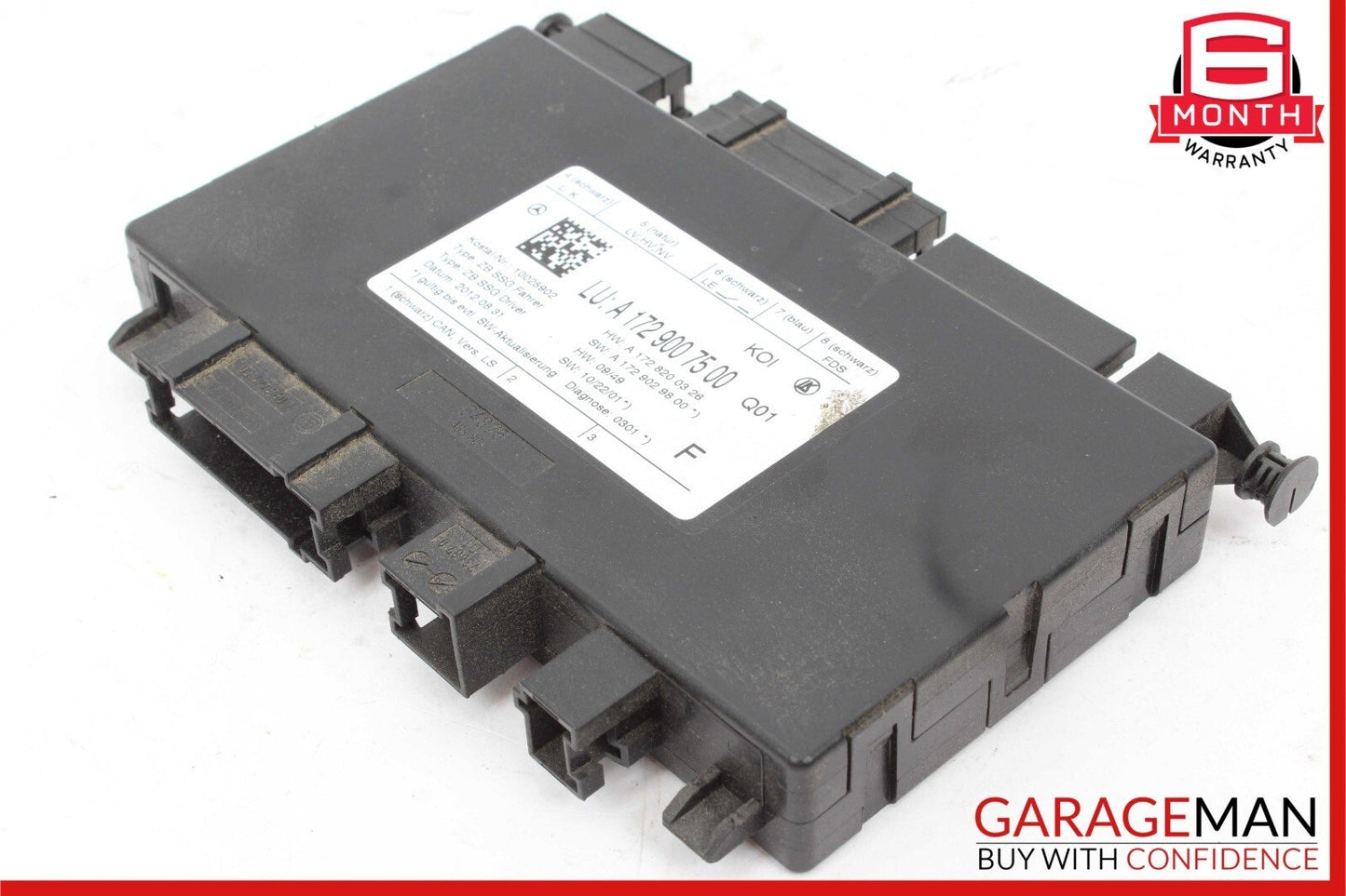 12-14 Mercedes W204 C250 C350 Front Left Driver Side Seat Controller Module