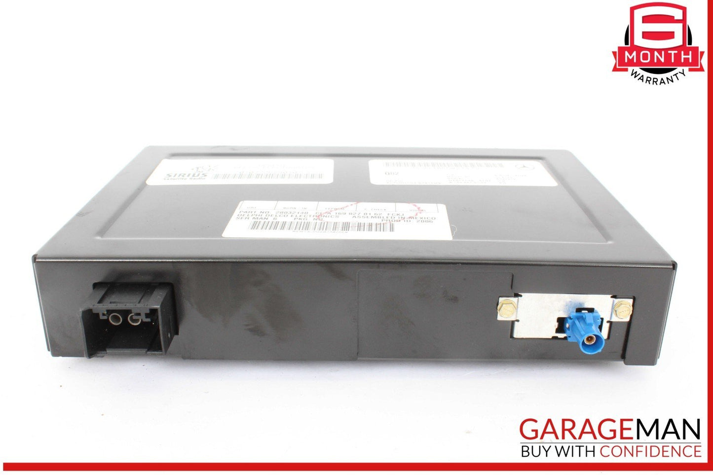 03-09 Mercedes X164 GL450 4MATIC Sirius Satellite Radio Receiver 1698270162 OEM