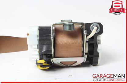 10-16 Porsche Panamera 970 Front Left Driver Side Seat Belt Brown 34045976C OEM