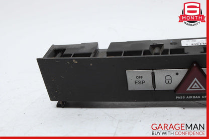 05-11 Mercedes R171 SLK280 SLK350 Door Lock Dash Hazard Light Control Panel OEM