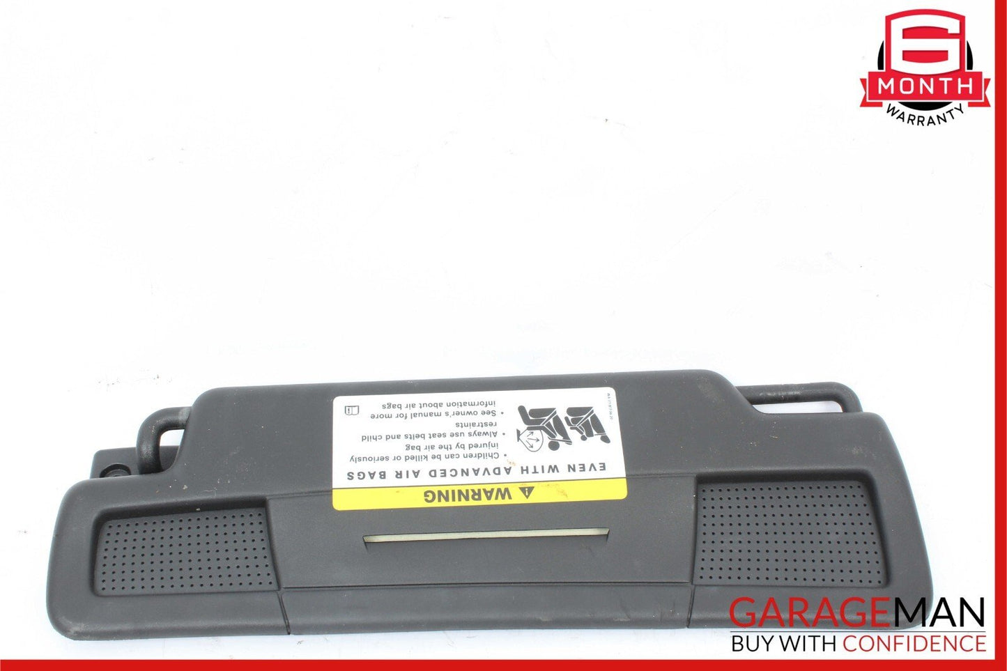 05-11 Mercedes R171 SLK350 SLK55 AMG Front Right Sun Visor Sunvisor Shade Cover
