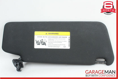 08-14 Mercedes W204 C250 Front Left Sun Visor Sunvisor Shade Cover Black