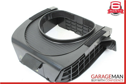 07-11 Mercedes W221 S400 S550 Steering Column Cover Trim Panel Black 2214620195