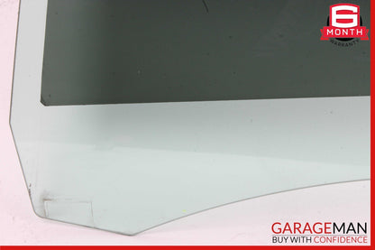 08-17 AUDI S5 FRONT LEFT DRIVER DOOR WINDOW GLASS OEM