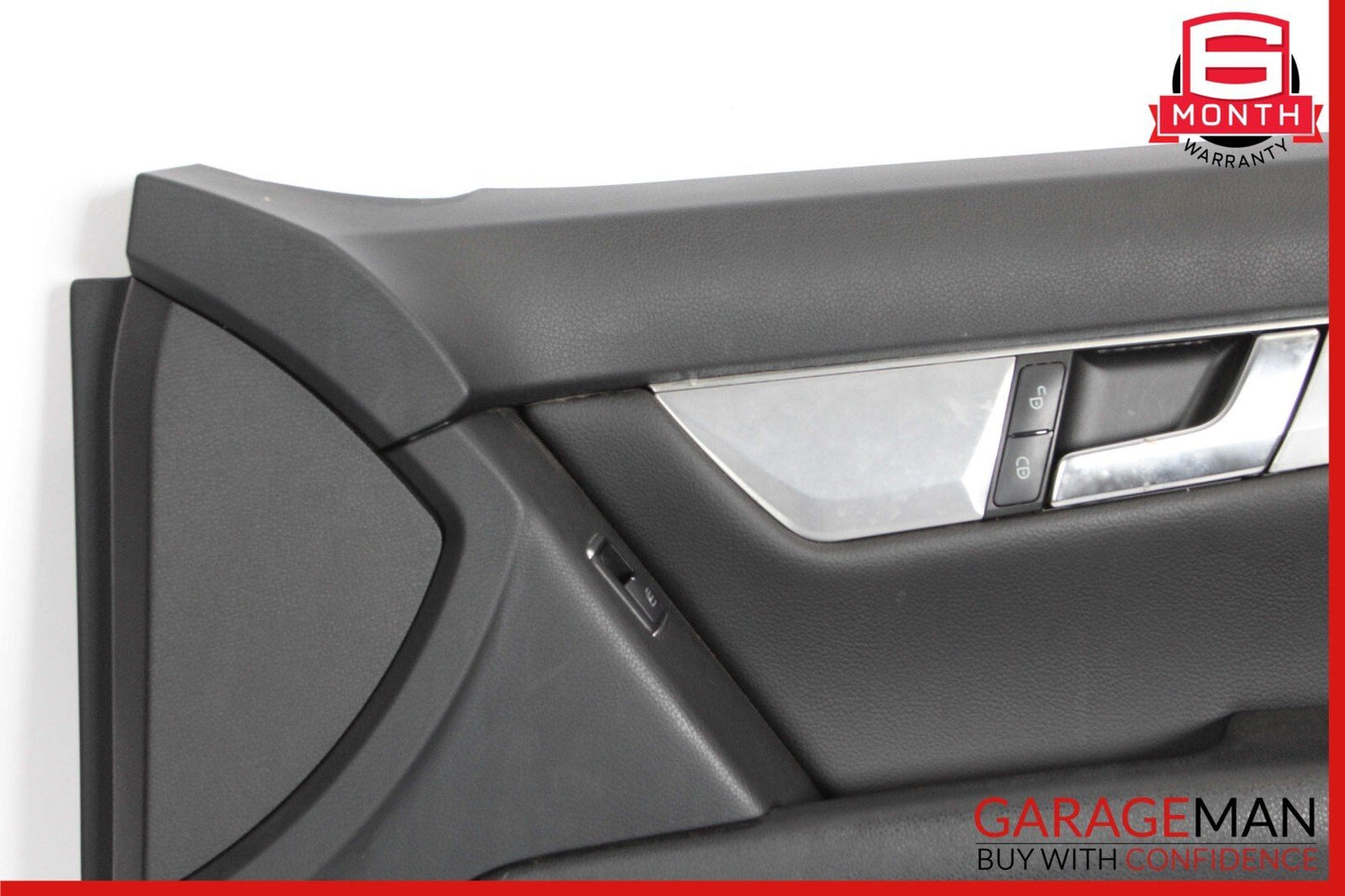 08-14 Mercedes W204 C250 C300 C350 Front Right Interior Door Panel Black OEM