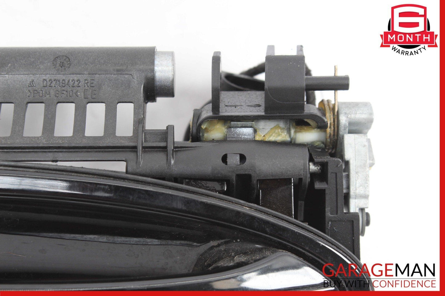 10-16 Porsche Panamera 970 Right Side Exterior Door Handle Keyless Go Black OEM