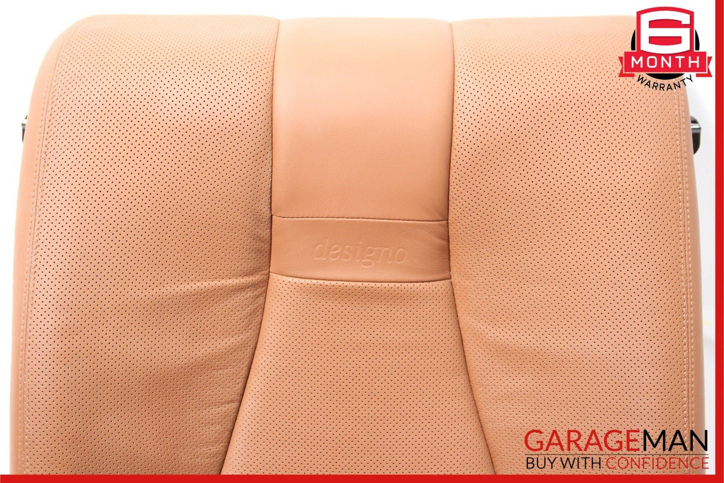 00-02 Mercedes W220 S600 Rear Left Side Lower Bottom Seat Cushion Assembly Brown