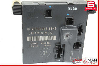 06-11 Mercedes CLS550 CLS500 Rear Left Side Door Computer Controller Module