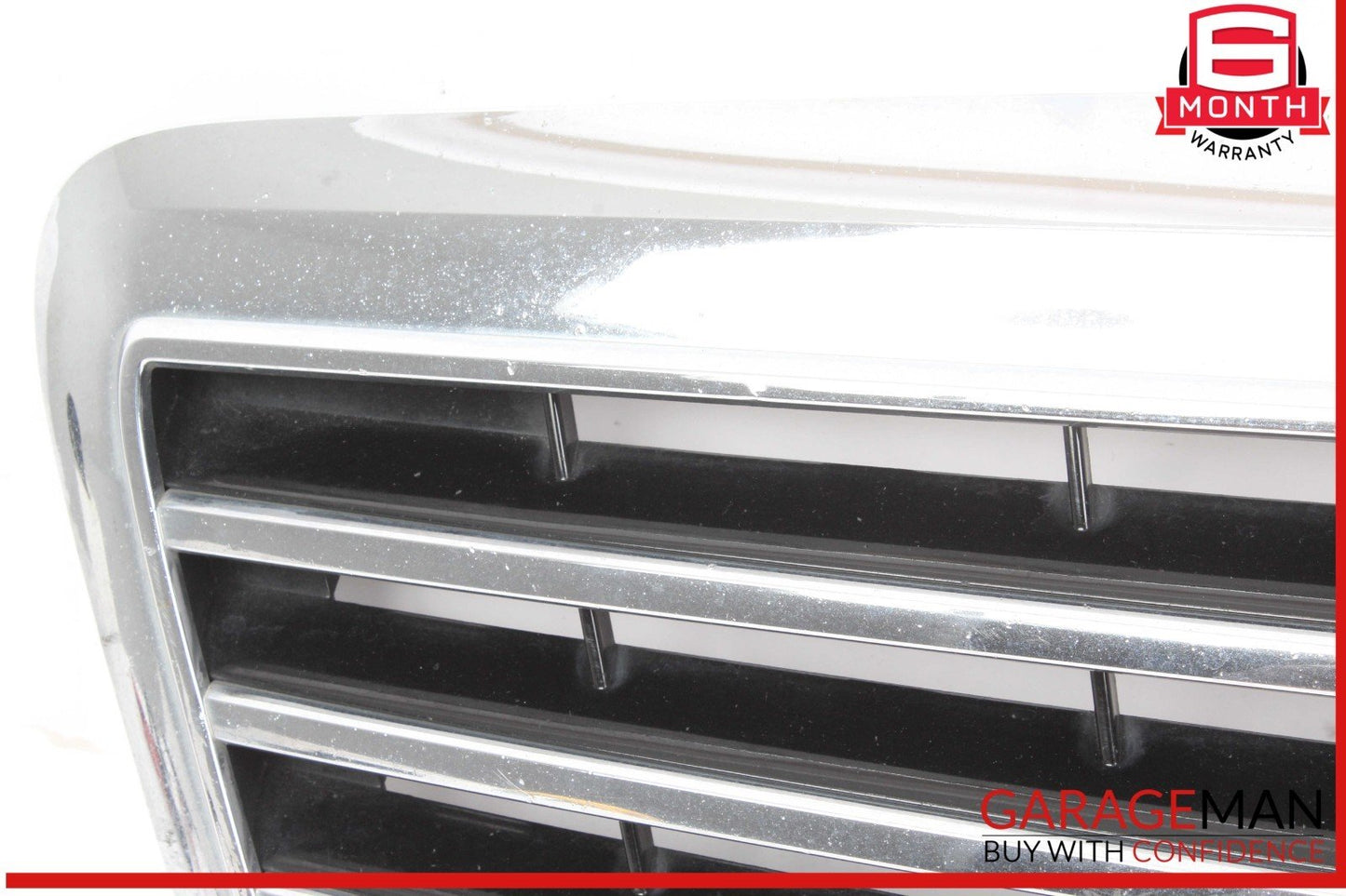 07-09 Mercedes W211 E350 Front Center Bumper Grill Grille Trim Cover Panel OEM