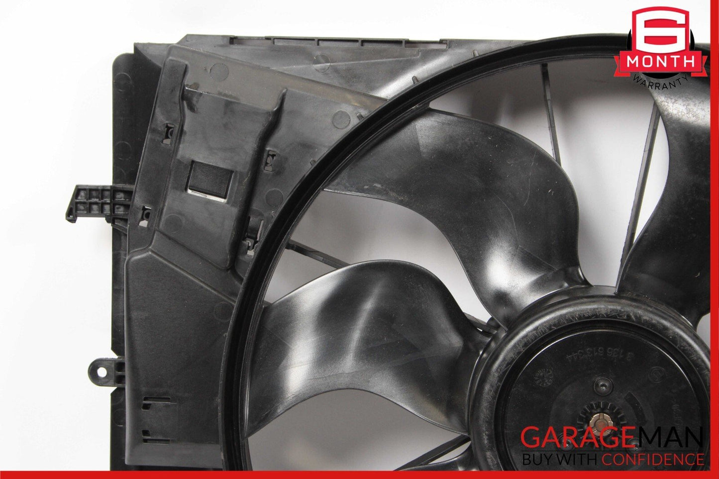 08-18 Mercedes W204 C250 E350 Engine Motor Radiator Cooling Fan Shroud Assembly