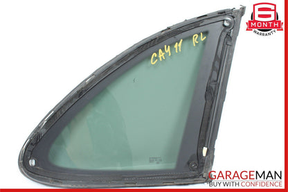 11-17 Porsche Cayenne 958 Rear Left Side Door Quarter Window Auto Glass Panel