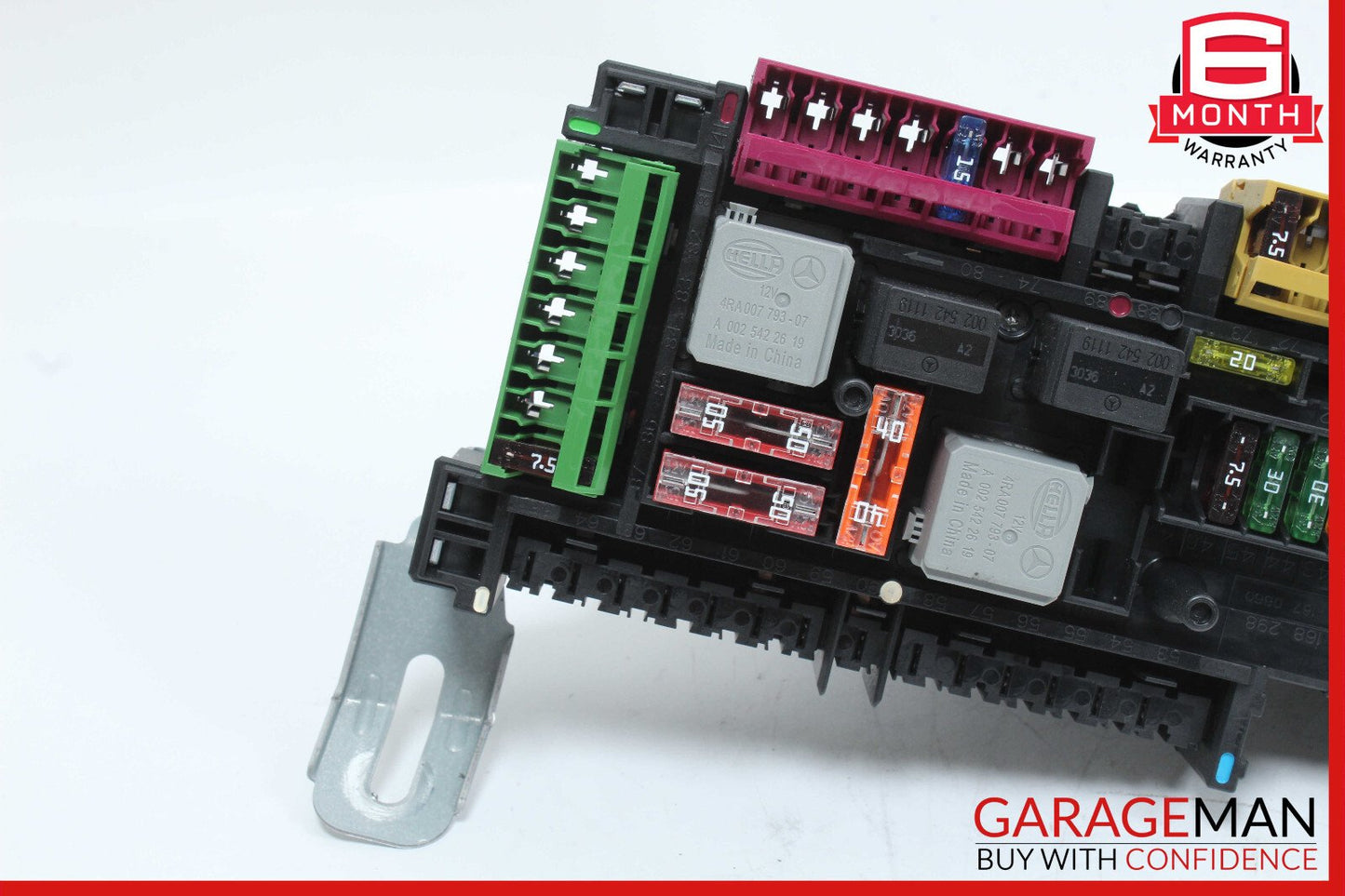 12-14 Mercedes W204 C250 C63 AMG Rear SAM Module Fuse Relay Box Assembly OEM