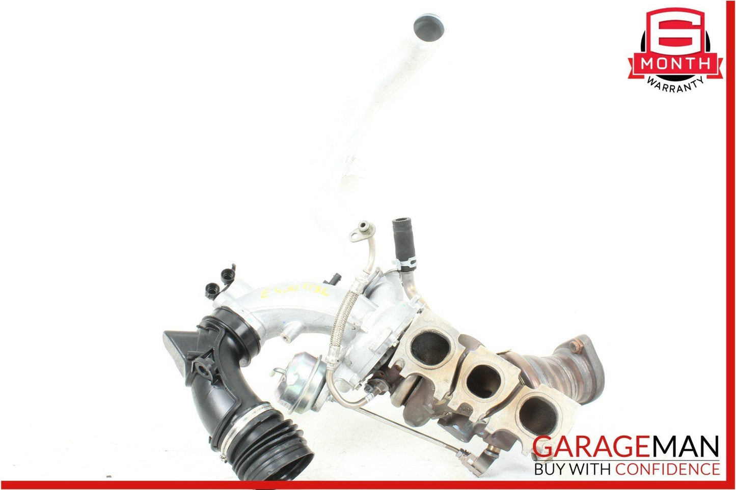 16-18 Mercedes W213 E400 4Matic Left Side Turbocharger Manifold OEM