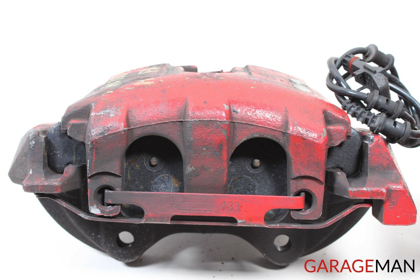06-09 Mercedes W164 ML500 GL450 Front Left And Right Side Brake Calipers Set Red