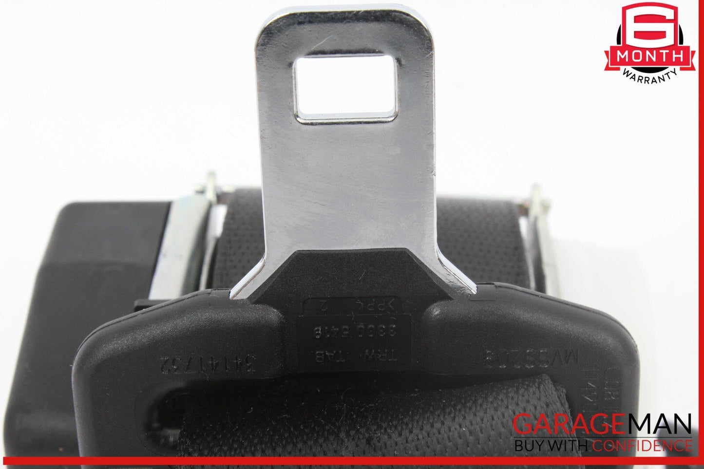 16-22 BMW X1 Rear Left Driver Side Seat Belt Seatbelt Retractor Black OEM