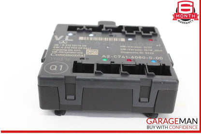 08-18 Mercedes W212 E350 Front Left Driver Side Door Control Module Unit OEM