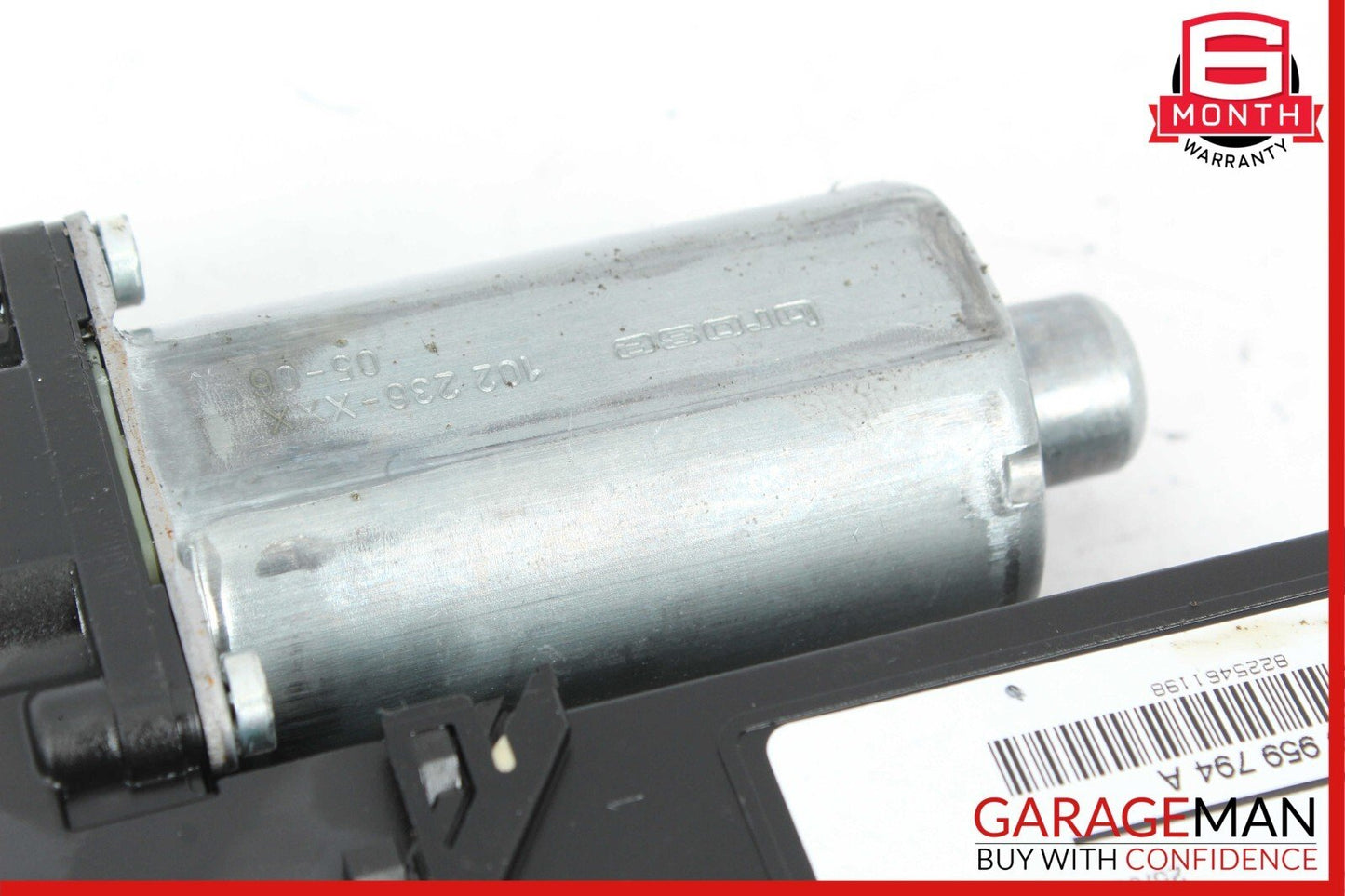 03-10 Porsche Cayenne S 955 957 Rear Right Side Door Window Regulator Motor OEM