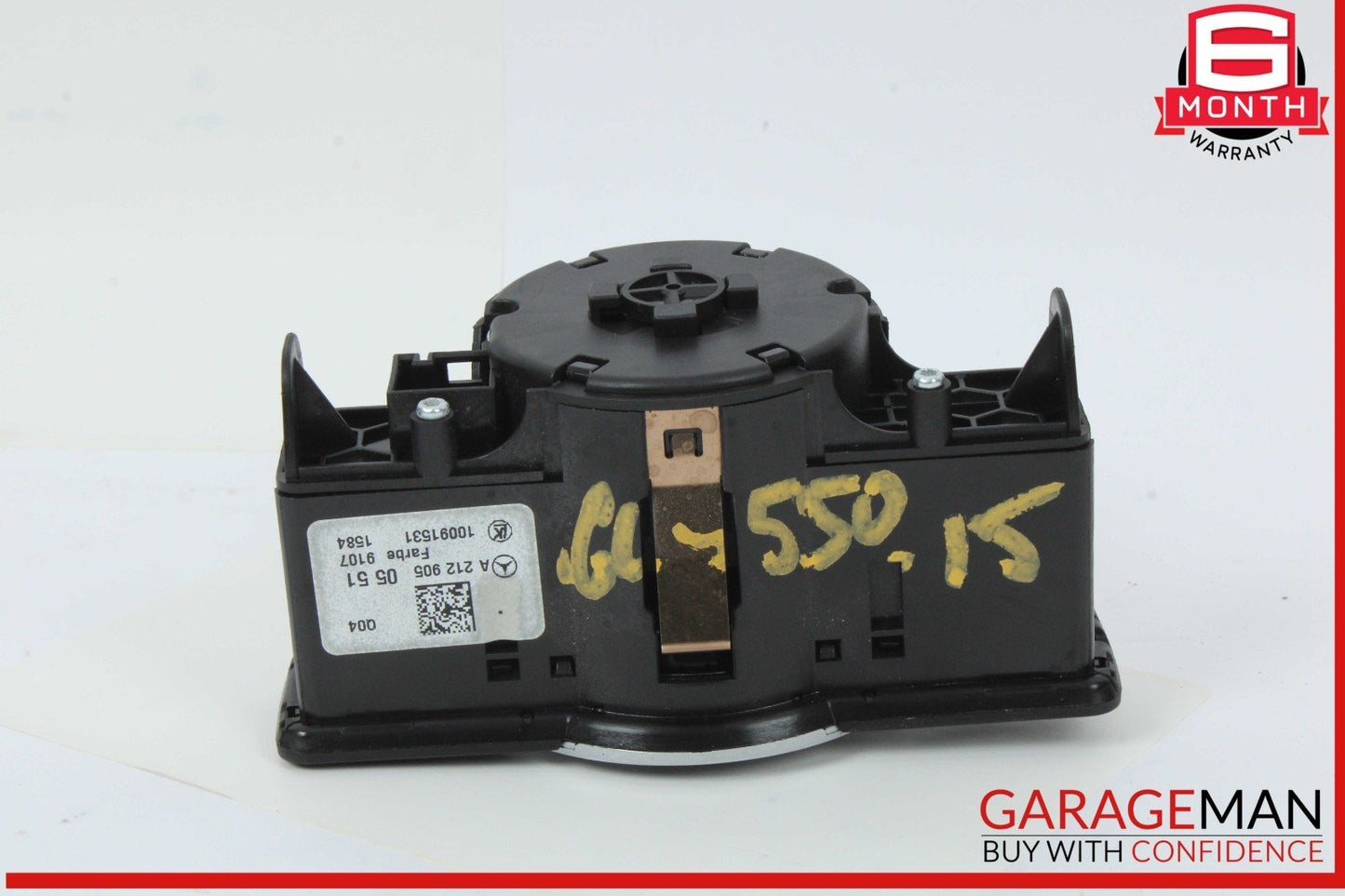 08-20 Mercedes X166 GL550 GLK350 Headlight Fog Light Switch Control Module OEM