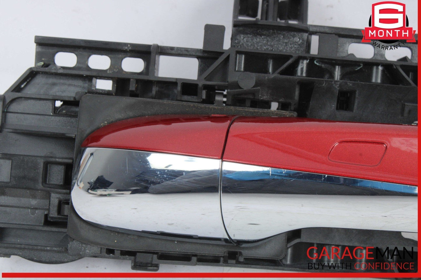 15-20 Mercedes W205 C300 Front Left Driver Side Exterior Door Handle Red OEM