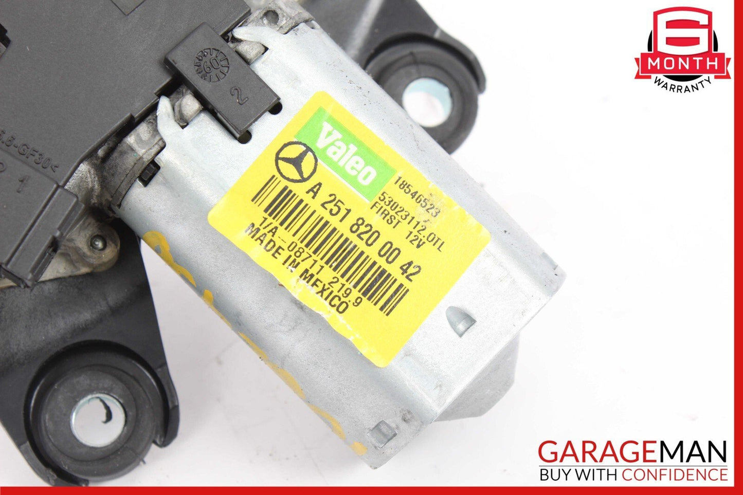 06-19 Mercedes R350 ML350 GL450 GLE63 AMG Rear Glass Windshield Wiper Motor OEM