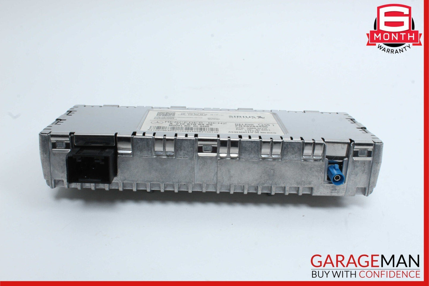 08-12 Mercedes W204 C250 Sirius Satellite Radio Receiver Module 2128706489 OEM