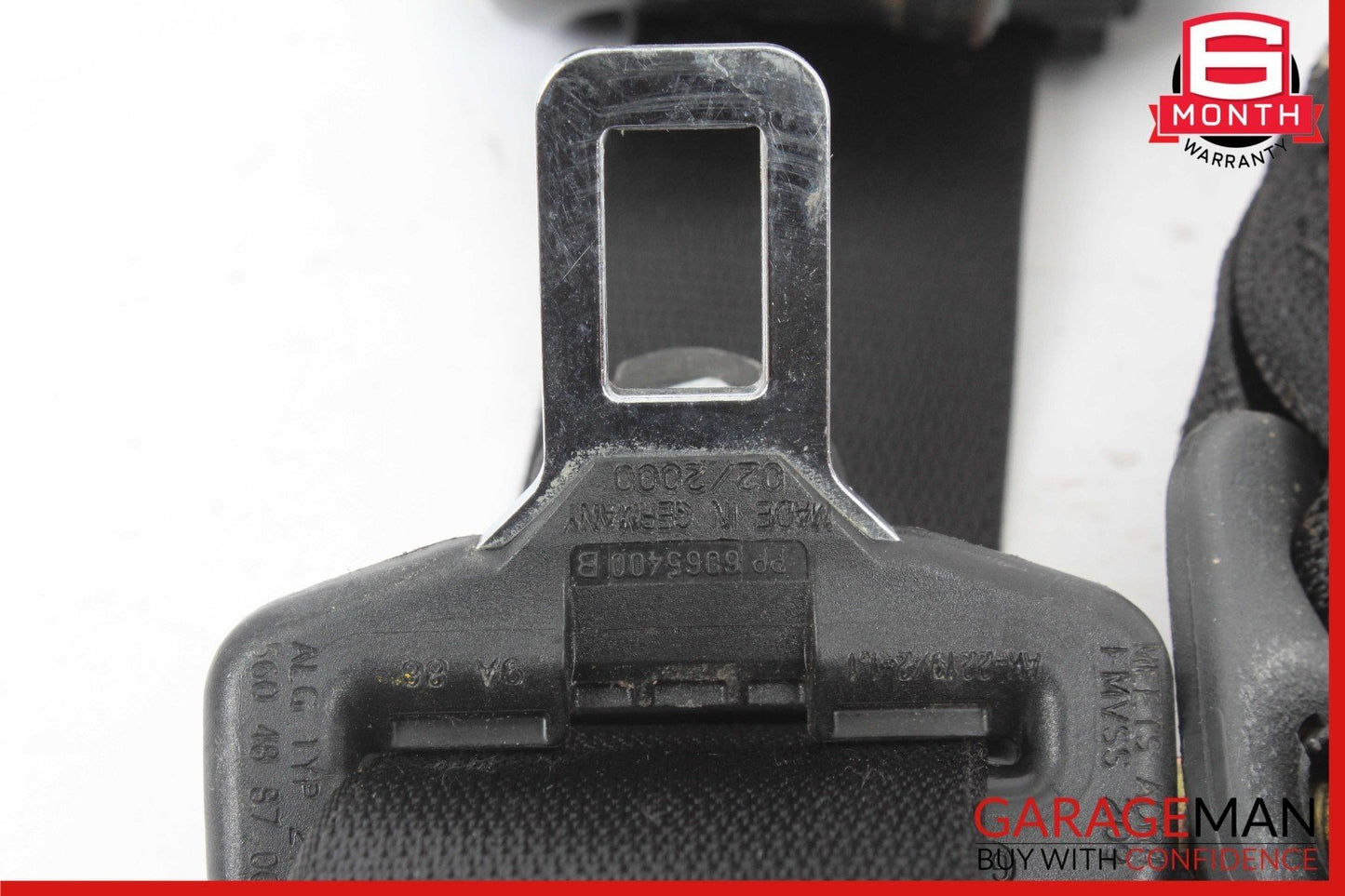 97-04 Mercedes R170 SLK230 SLK320 Right Passenger Side Seat Belt Seatbelt Black