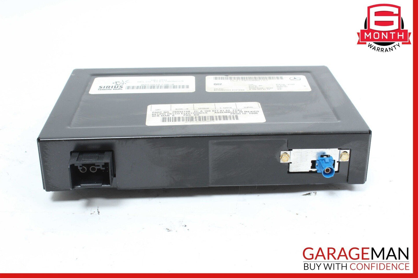 03-09 Mercedes W211 E350 4MATIC Sirius Satellite Radio Receiver Module OEM