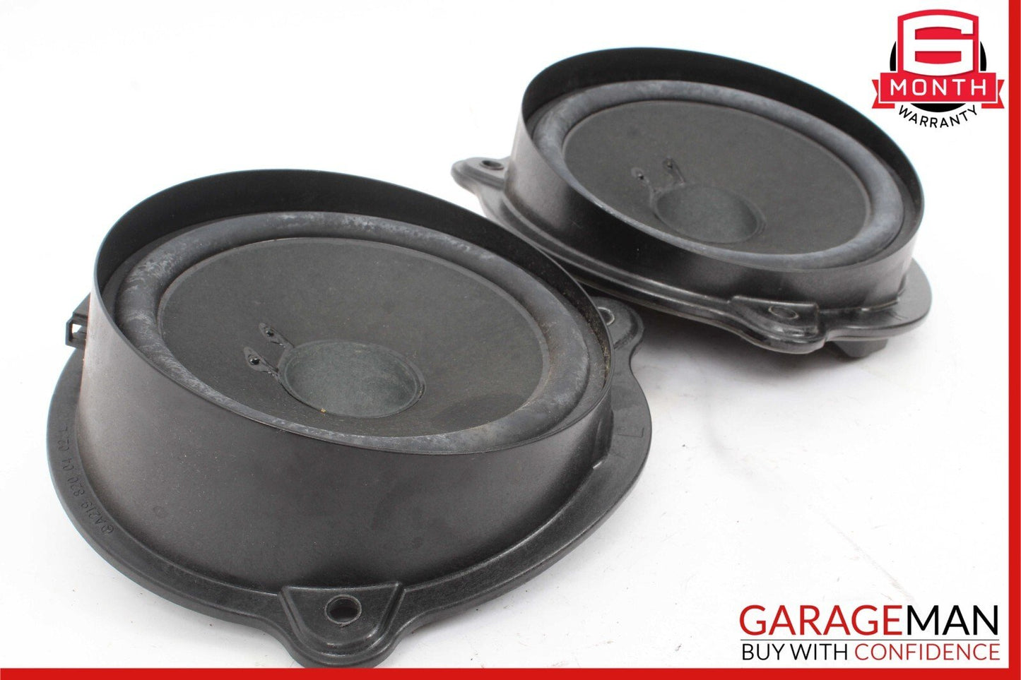 06-11 Mercedes W219 CLS500 Left & Right Side Door Sound Audio Speakers Set of 2