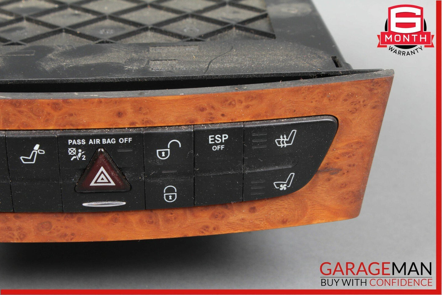 06-11 Mercedes W219 CLS500 Center Console Switch Control Unit OEM