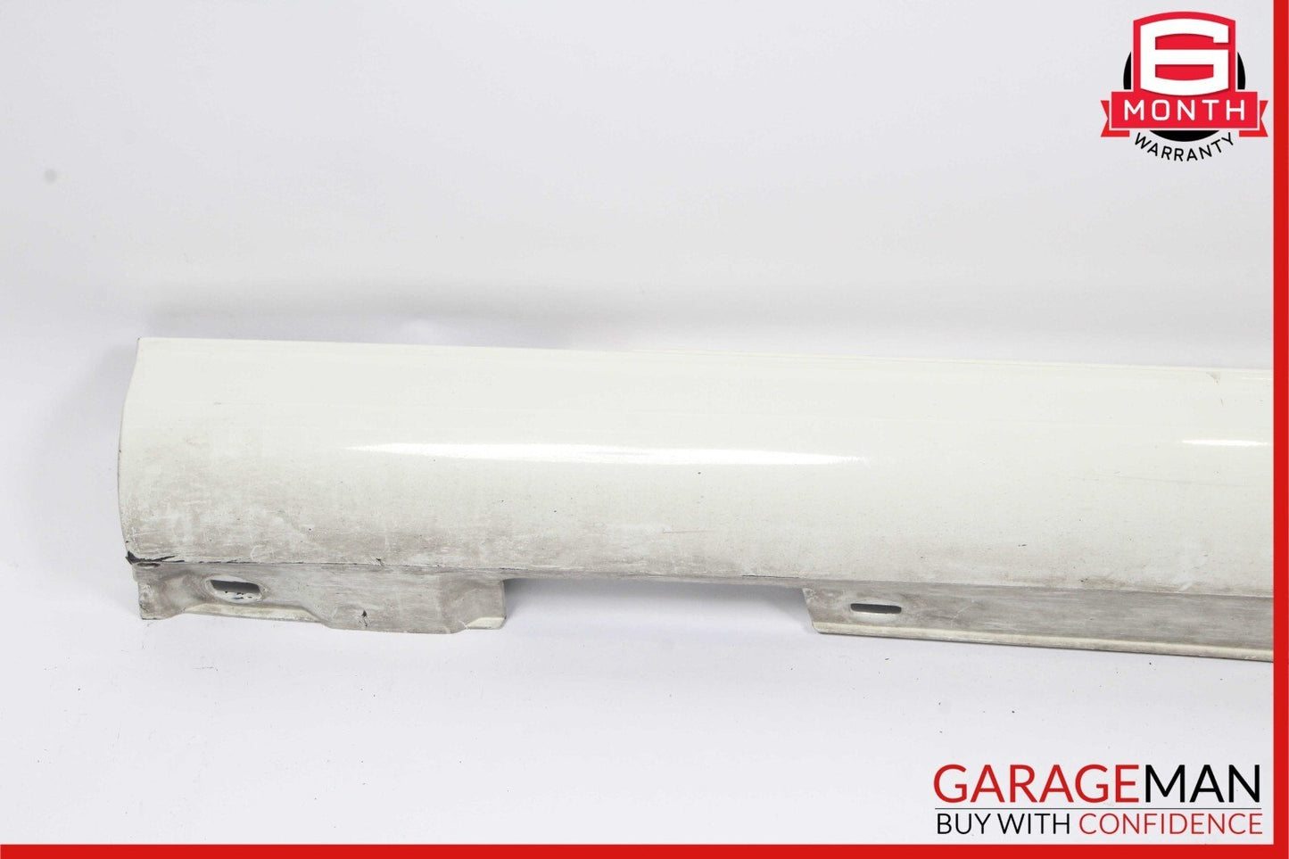 12-14 Mercedes W204 C250 Coupe Sport Left Side Skirt Rocker Moulding Polar White