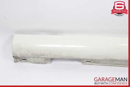 12-14 Mercedes W204 C250 Coupe Sport Left Side Skirt Rocker Moulding Polar White