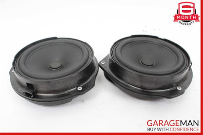 08-14 Mercedes W204 C250 C300 Front Right & Left Side Door Sound Speaker Set OEM
