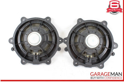 10-18 Porsche Cayenne 958 AWD Rear Left & Right Side Door Sound Speaker Set OEM